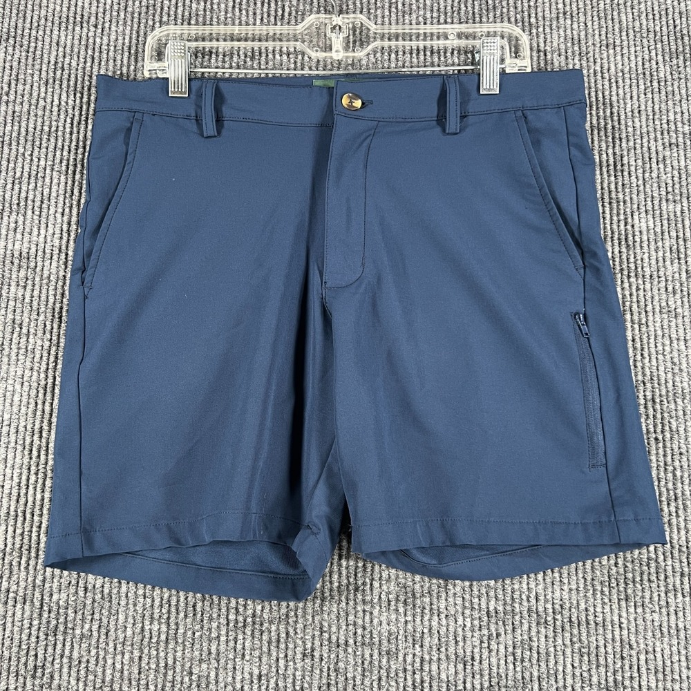 Day & Age‎ Victory Shorts Mens Size 32 Blue Chino Performance Golf Outdoor Light